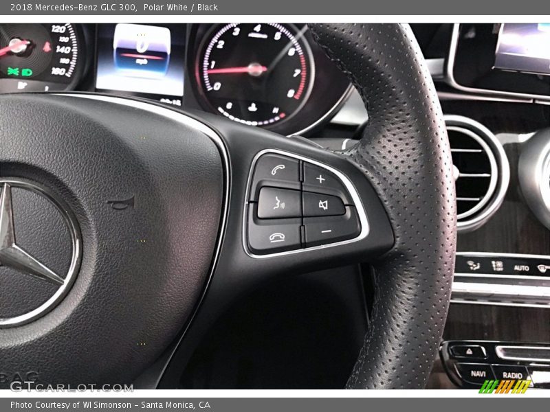 Polar White / Black 2018 Mercedes-Benz GLC 300