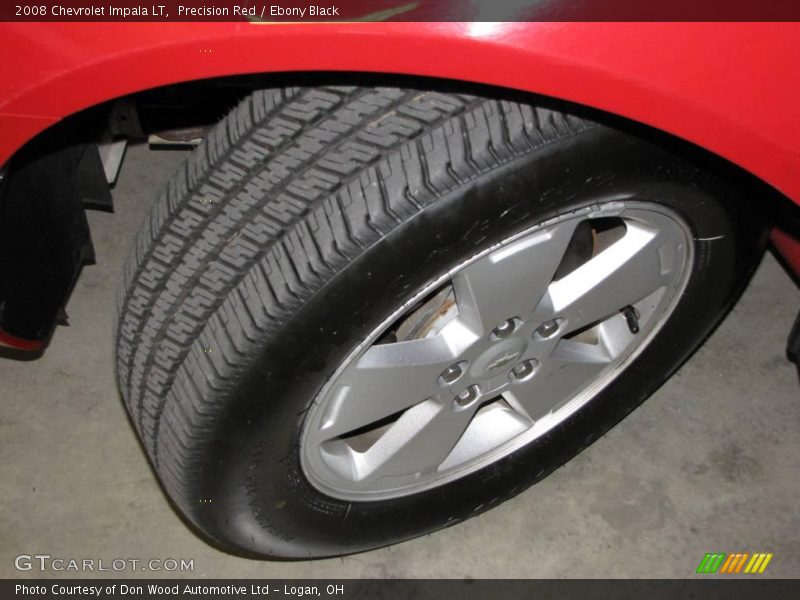 Precision Red / Ebony Black 2008 Chevrolet Impala LT