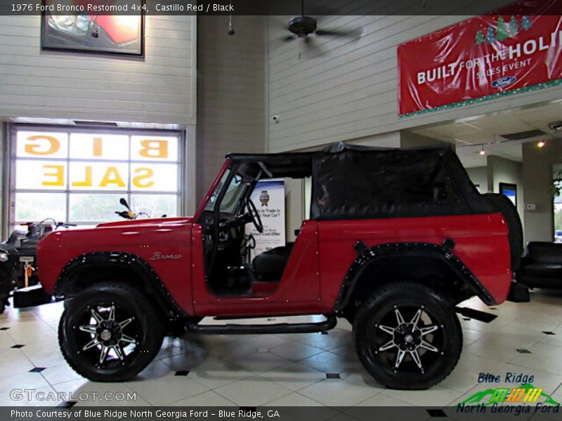 Castillo Red / Black 1976 Ford Bronco Restomod 4x4