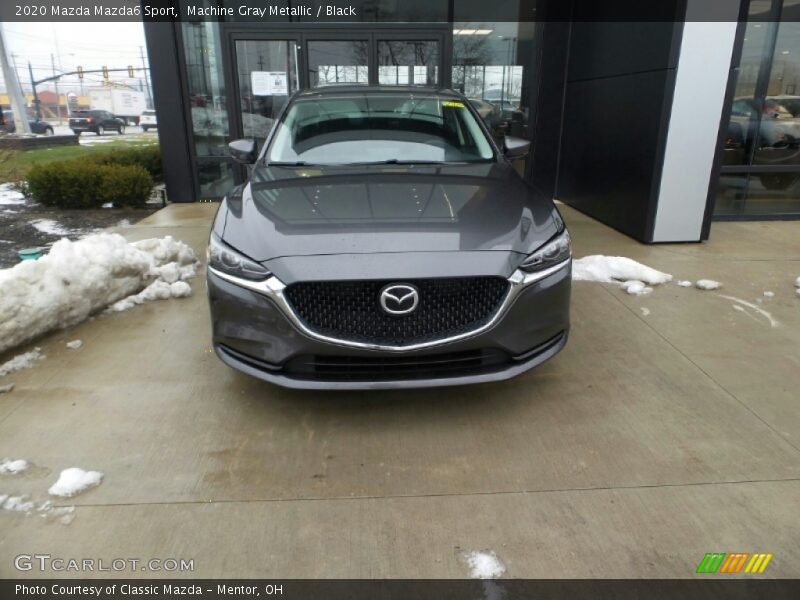 Machine Gray Metallic / Black 2020 Mazda Mazda6 Sport