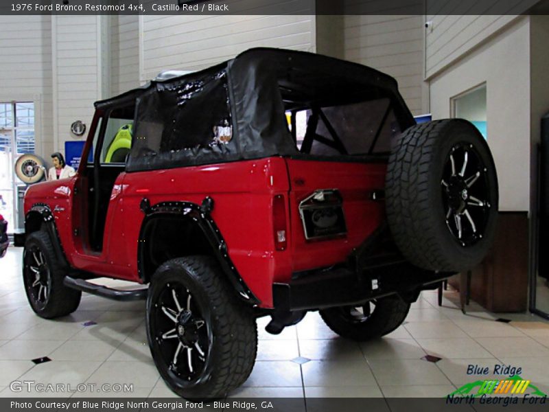 Castillo Red / Black 1976 Ford Bronco Restomod 4x4