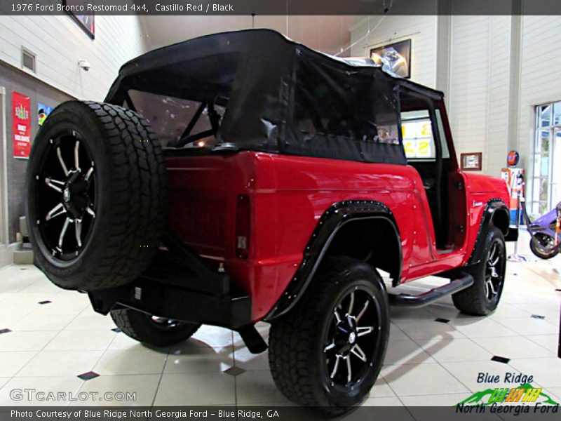 Castillo Red / Black 1976 Ford Bronco Restomod 4x4