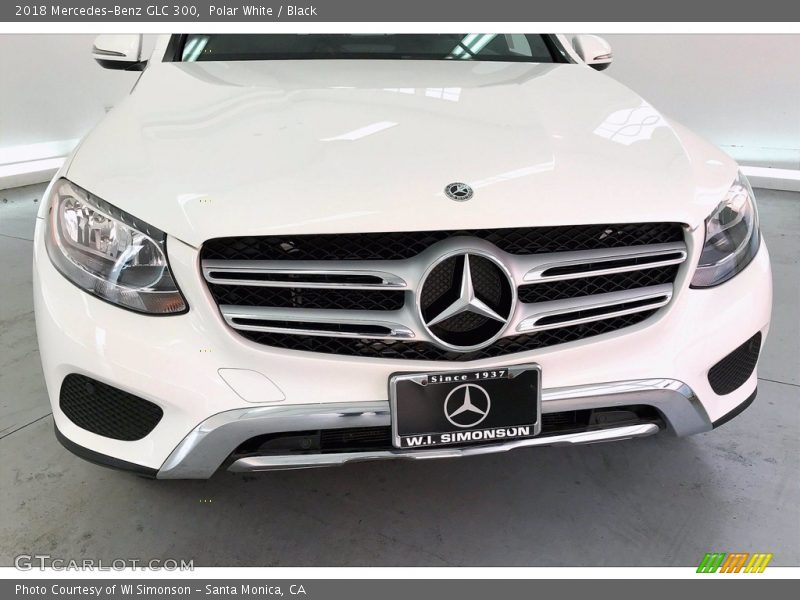 Polar White / Black 2018 Mercedes-Benz GLC 300