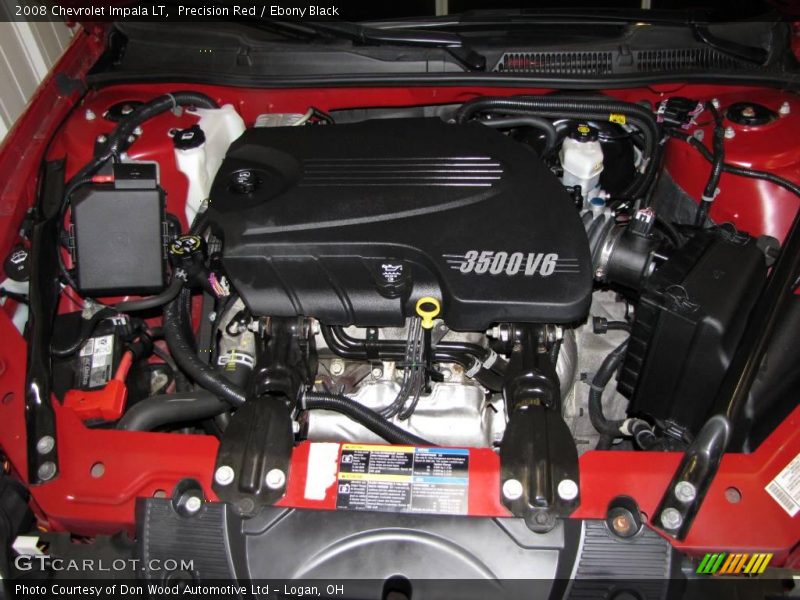 Precision Red / Ebony Black 2008 Chevrolet Impala LT