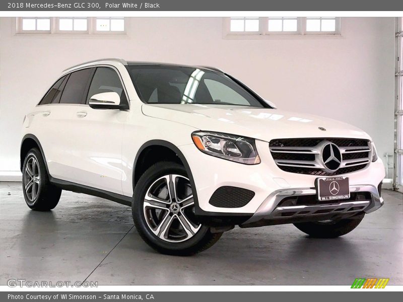 Polar White / Black 2018 Mercedes-Benz GLC 300