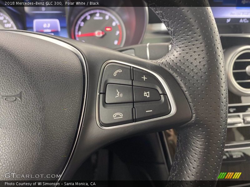 Polar White / Black 2018 Mercedes-Benz GLC 300