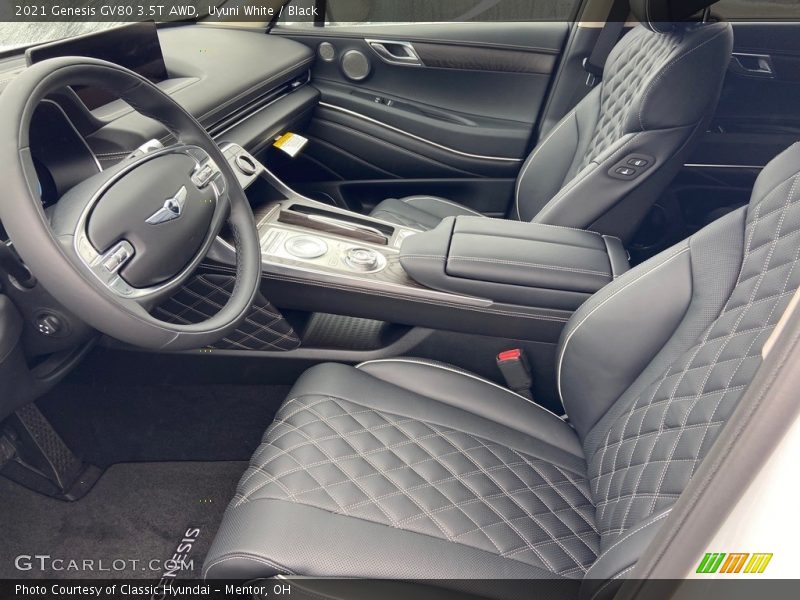 Front Seat of 2021 GV80 3.5T AWD