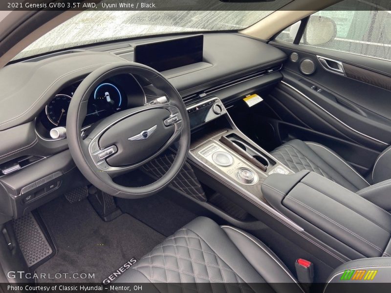  2021 GV80 3.5T AWD Black Interior