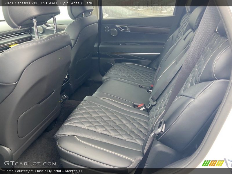 Rear Seat of 2021 GV80 3.5T AWD