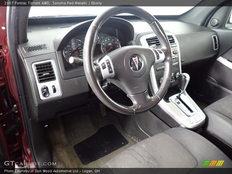 Sonoma Red Metallic / Ebony 2007 Pontiac Torrent AWD