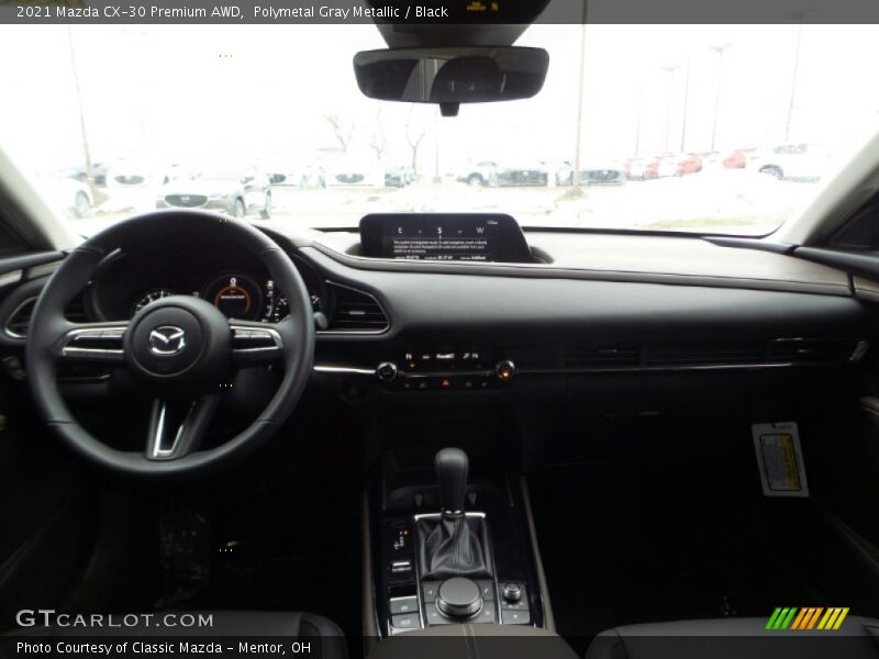 Polymetal Gray Metallic / Black 2021 Mazda CX-30 Premium AWD