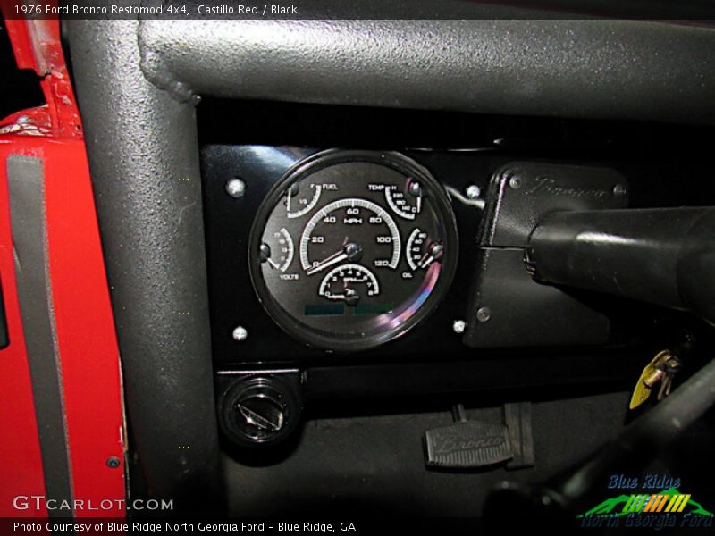 Castillo Red / Black 1976 Ford Bronco Restomod 4x4