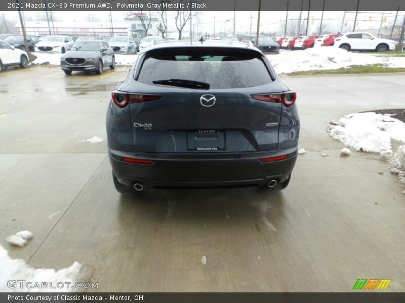 Polymetal Gray Metallic / Black 2021 Mazda CX-30 Premium AWD
