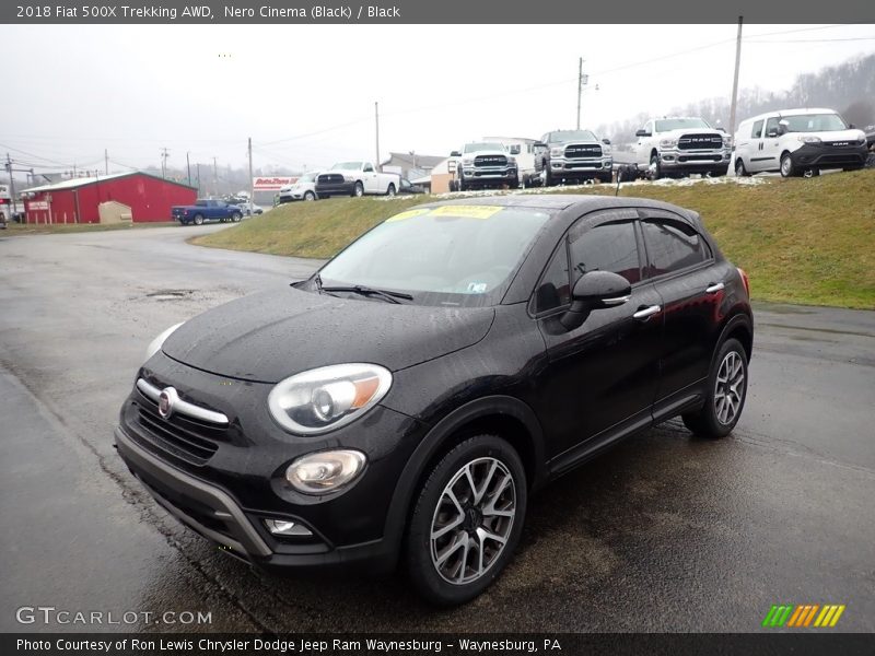 Nero Cinema (Black) / Black 2018 Fiat 500X Trekking AWD