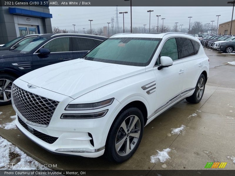 Front 3/4 View of 2021 GV80 3.5T AWD