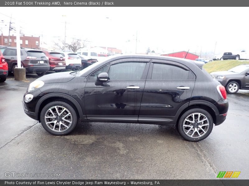 Nero Cinema (Black) / Black 2018 Fiat 500X Trekking AWD
