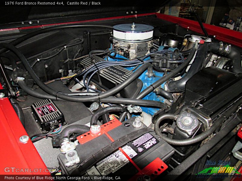 Castillo Red / Black 1976 Ford Bronco Restomod 4x4