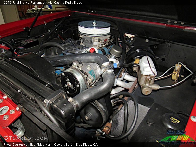Castillo Red / Black 1976 Ford Bronco Restomod 4x4