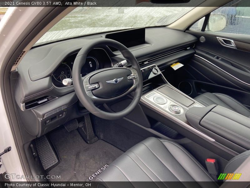  2021 GV80 3.5T AWD Black Interior