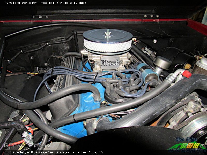 Castillo Red / Black 1976 Ford Bronco Restomod 4x4