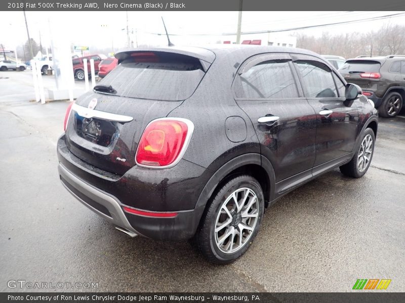 Nero Cinema (Black) / Black 2018 Fiat 500X Trekking AWD