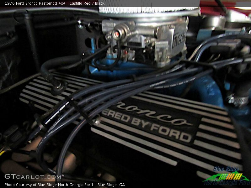 Castillo Red / Black 1976 Ford Bronco Restomod 4x4