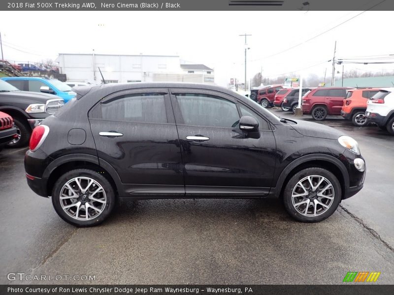 Nero Cinema (Black) / Black 2018 Fiat 500X Trekking AWD