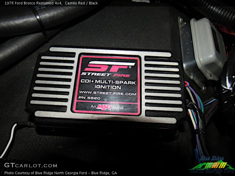 Castillo Red / Black 1976 Ford Bronco Restomod 4x4