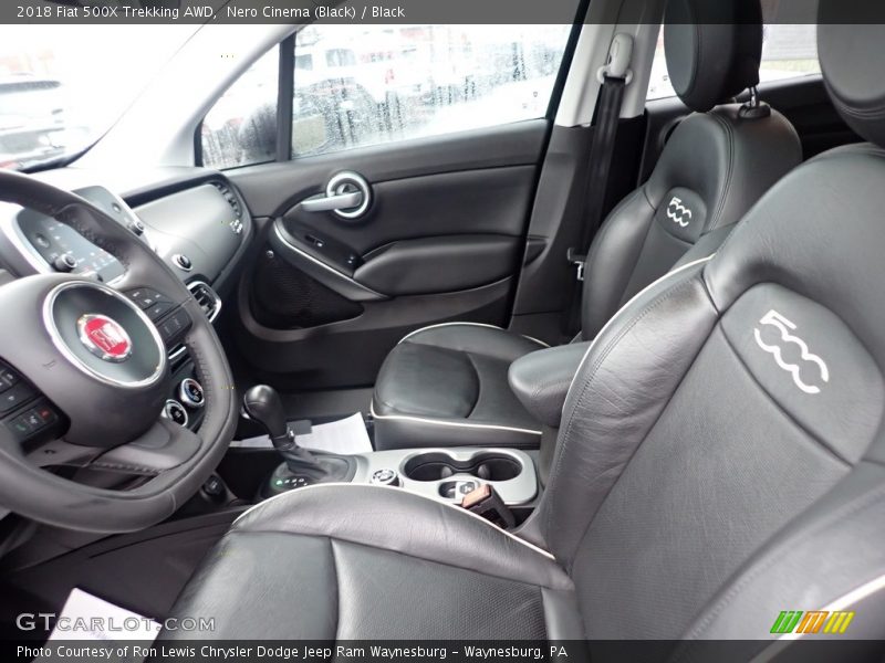 Nero Cinema (Black) / Black 2018 Fiat 500X Trekking AWD