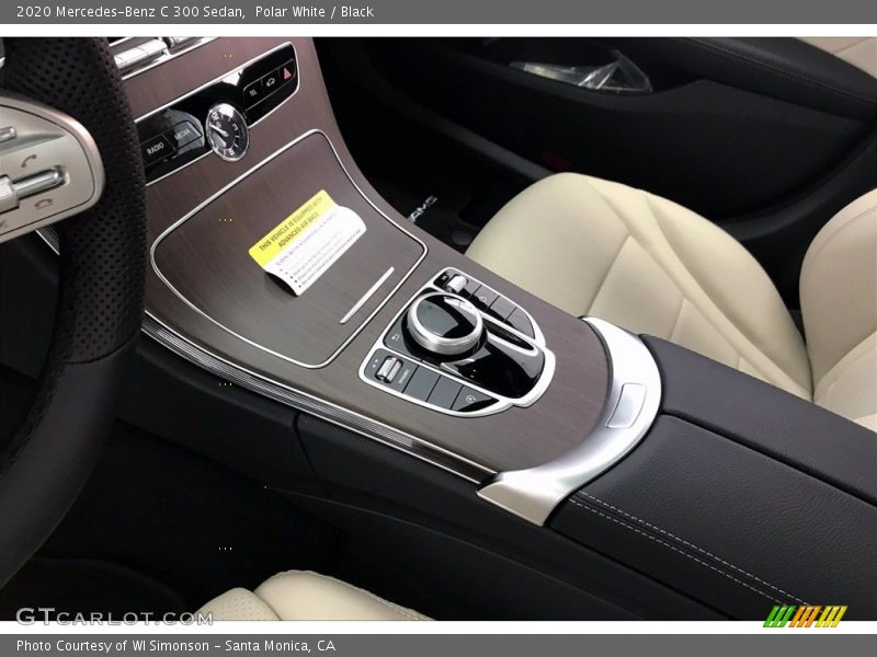 Polar White / Black 2020 Mercedes-Benz C 300 Sedan