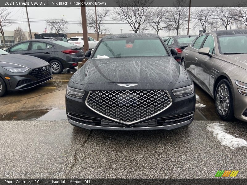 Vik Black / Indigo/Dark Brown 2021 Genesis G90 3.3T