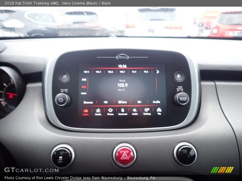 Nero Cinema (Black) / Black 2018 Fiat 500X Trekking AWD