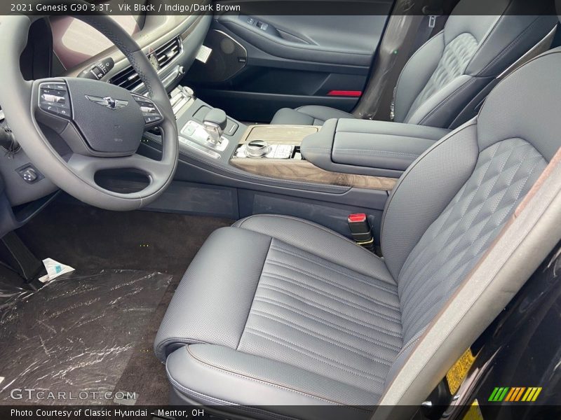 Vik Black / Indigo/Dark Brown 2021 Genesis G90 3.3T