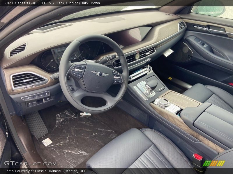 Vik Black / Indigo/Dark Brown 2021 Genesis G90 3.3T