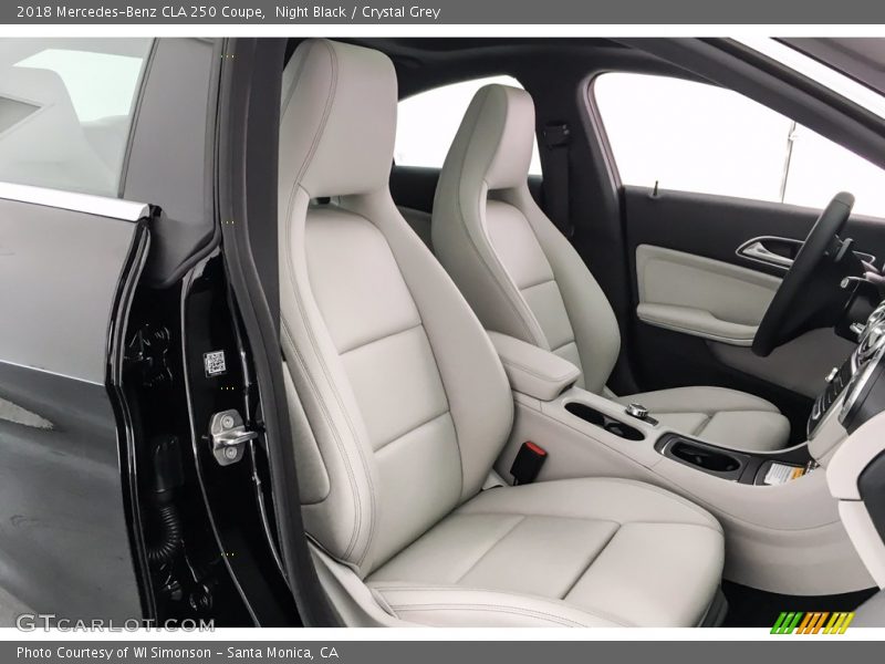 Night Black / Crystal Grey 2018 Mercedes-Benz CLA 250 Coupe