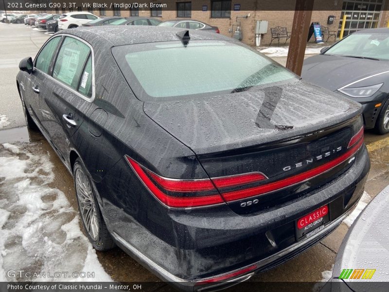 Vik Black / Indigo/Dark Brown 2021 Genesis G90 3.3T