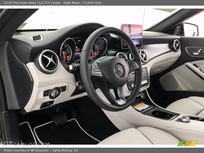 Night Black / Crystal Grey 2018 Mercedes-Benz CLA 250 Coupe