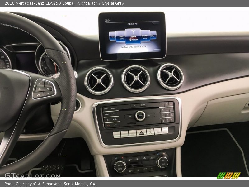 Night Black / Crystal Grey 2018 Mercedes-Benz CLA 250 Coupe