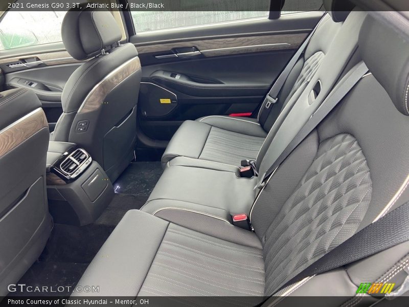 Rear Seat of 2021 G90 3.3T