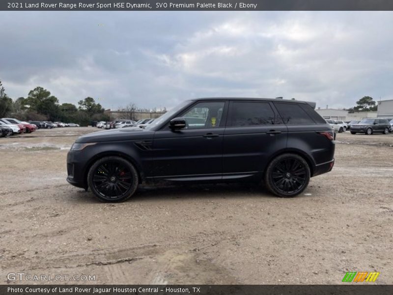 SVO Premium Palette Black / Ebony 2021 Land Rover Range Rover Sport HSE Dynamic