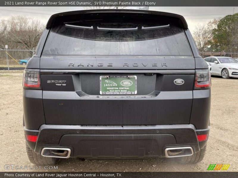 SVO Premium Palette Black / Ebony 2021 Land Rover Range Rover Sport HSE Dynamic
