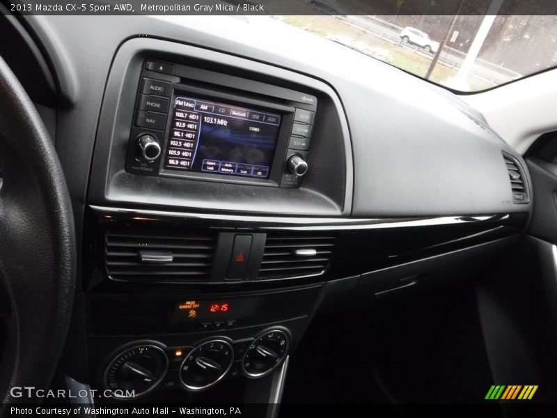 Metropolitan Gray Mica / Black 2013 Mazda CX-5 Sport AWD