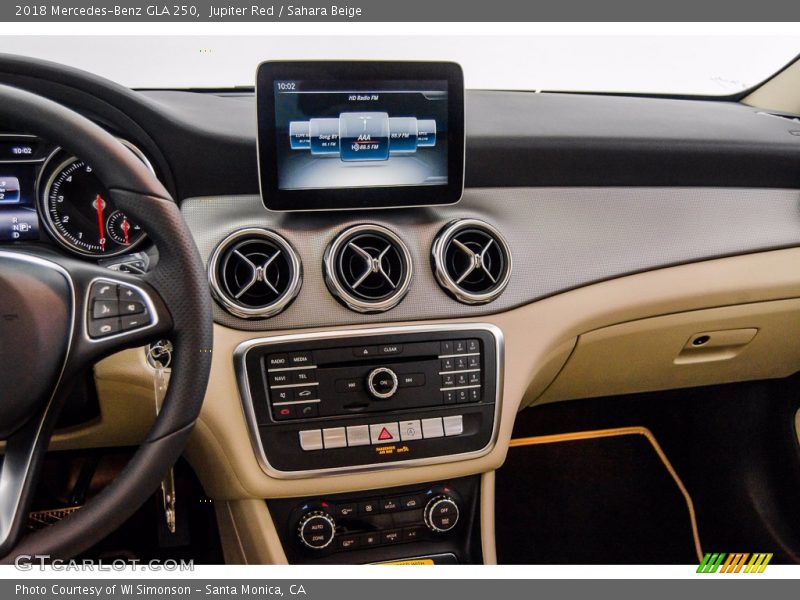 Jupiter Red / Sahara Beige 2018 Mercedes-Benz GLA 250