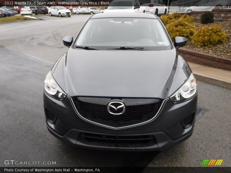 Metropolitan Gray Mica / Black 2013 Mazda CX-5 Sport AWD
