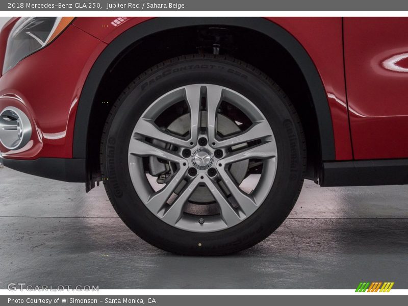 Jupiter Red / Sahara Beige 2018 Mercedes-Benz GLA 250