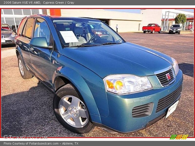 Cypress Green / Gray 2006 Saturn VUE V6 AWD