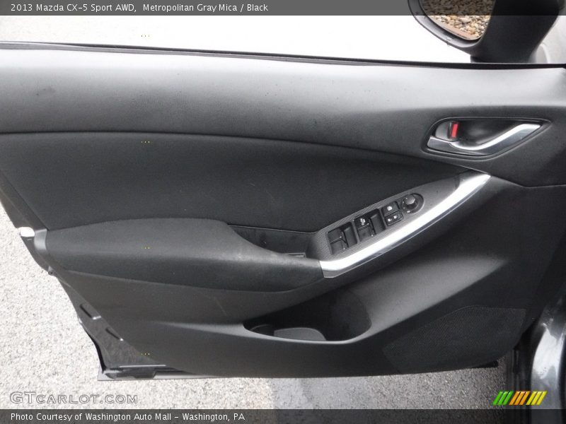 Metropolitan Gray Mica / Black 2013 Mazda CX-5 Sport AWD