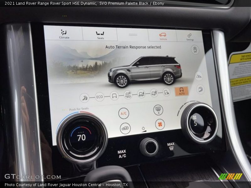 SVO Premium Palette Black / Ebony 2021 Land Rover Range Rover Sport HSE Dynamic