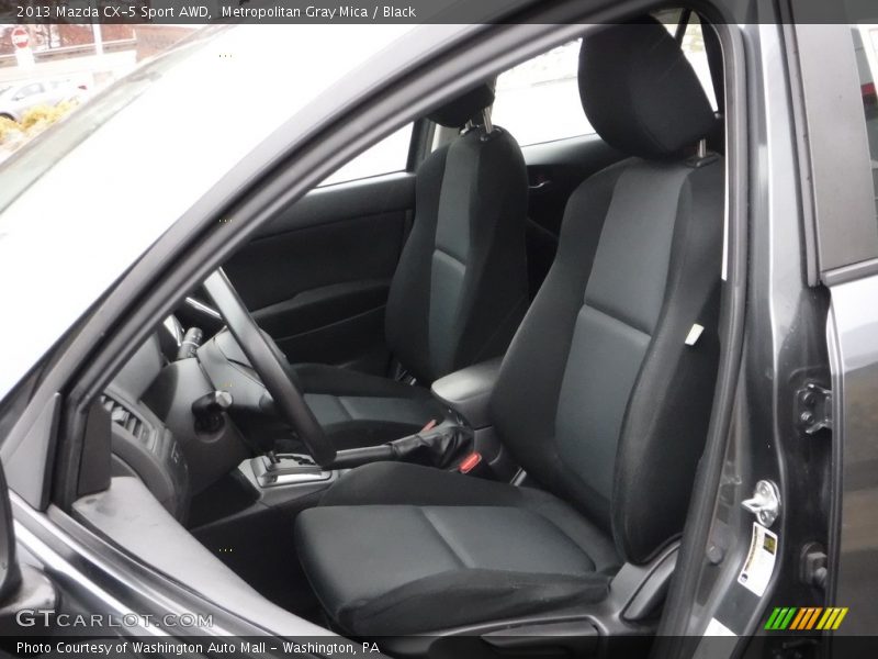 Metropolitan Gray Mica / Black 2013 Mazda CX-5 Sport AWD