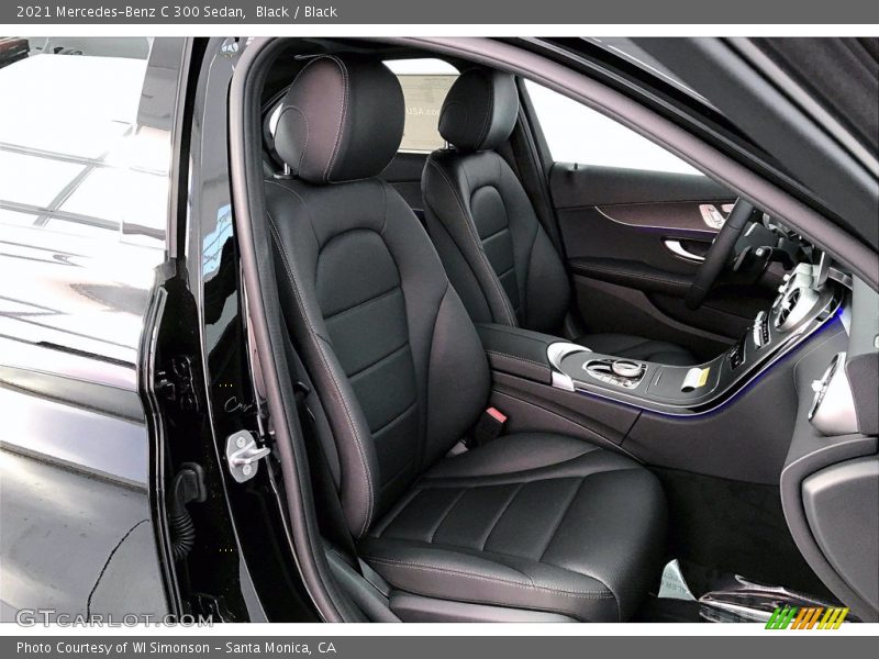 Black / Black 2021 Mercedes-Benz C 300 Sedan